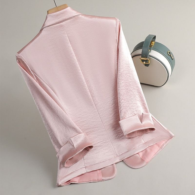 Lana | Stylish Comfy Satin Sleeved Tailored Blazer for Everyday
